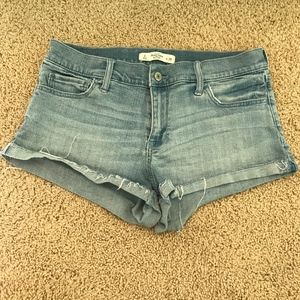 Abercrombie and Fitch distressed shorts